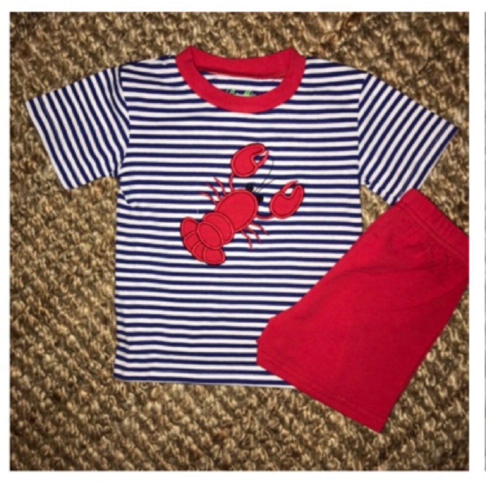 Crawfish lobster short set